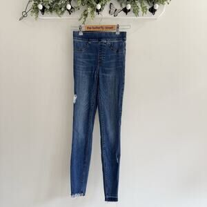 Spanx Distressed Skinny Jeans XS KT